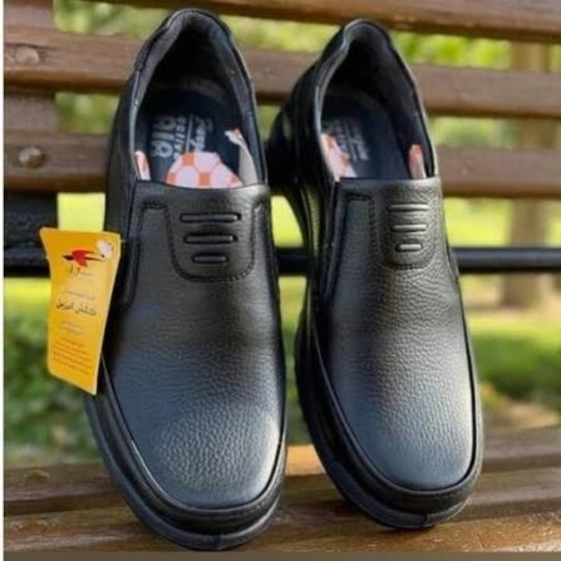 کفش طبی مردانه کفش فرزین مدل چرم طبیعی موناکو 11